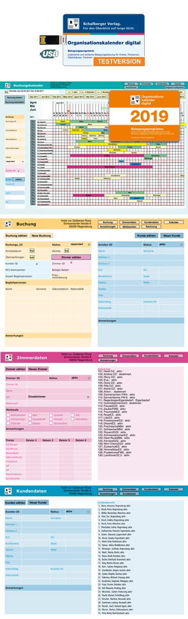 Abbildung von Kalender Digital 2019