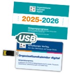 Ansicht des Digitalen Organisationskalender